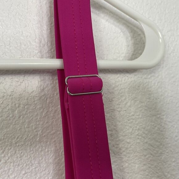 Swim 365 Plus Size 28 Swim Dress Pink One Piece Swimsuit With Dress Overlay - Picture 3 of 9